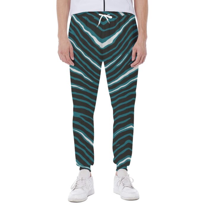 Philadelphia Eagles Zubaz All-Over Print Men's Sweatpants - Image 1