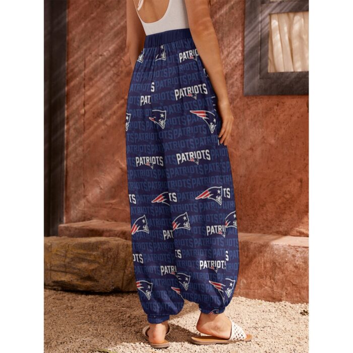 New England Patriots Zubaz All-Over Print Women's Carrot Pants - Image 1