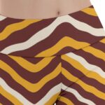 Washington Commanders zubaz Women's Reversible High-Waisted Yoga Pants - Image 3