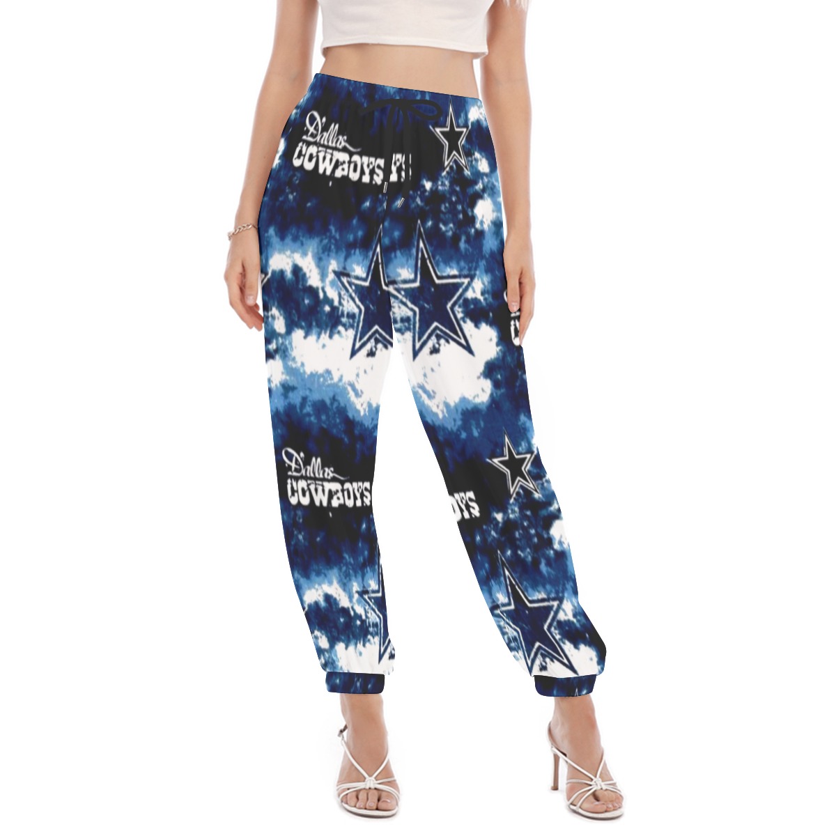 Dallas Cowboys Zubaz All-Over Print Women's Slim Bloomers - Image 3