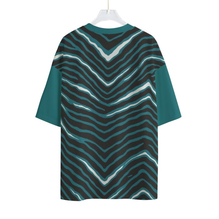 Philadelphia Eagles Zubaz All-Over Print Unisex Drop-shoulder T-shirt - Image 2