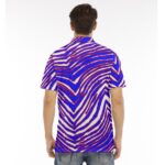 Buffalo Bills Zubaz All-Over Print Men's Polo Shirt | Velvet - Image 4