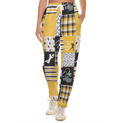 Pittsburgh Steelers All-Over Print Women's Casual Pants
