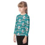 Miami Dolphins Zubaz All-Over Print Kid's O-neck Long Sleeve T-shirt