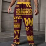 Washington Commanders  Loose Casual Pants With Pocket