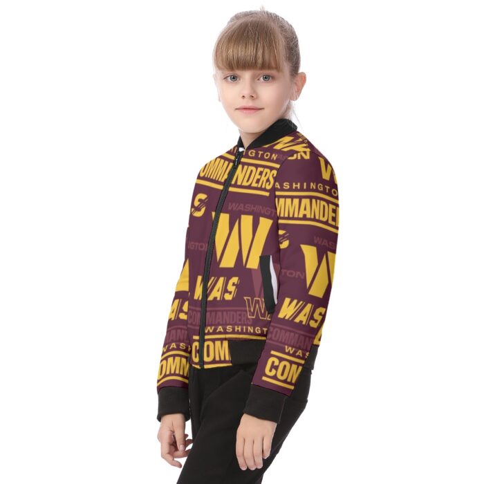 Washington Commanders  Kid's Bomber Jacket - Image 2