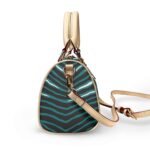 Philadelphia Eagles Zubaz Classic Barrel-Shaped PU Leather Handbag - Image 3