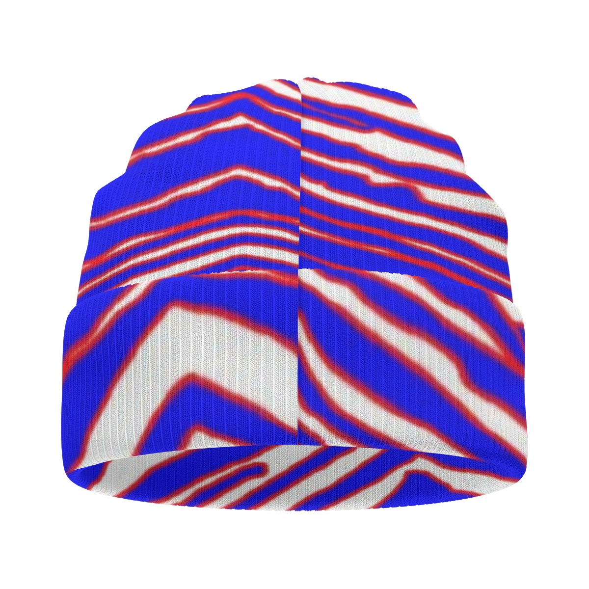 Buffalo Bills Zubaz All-Over Print Knitted Hat - Image 5