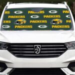 Green Bay Packers Windshield Sunshade | 145cm(57.1”) - Image 2