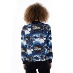 Dallas Cowboys Zubaz All-Over Print Women's Ribbed Stand-up Collar Jacket - Image 2