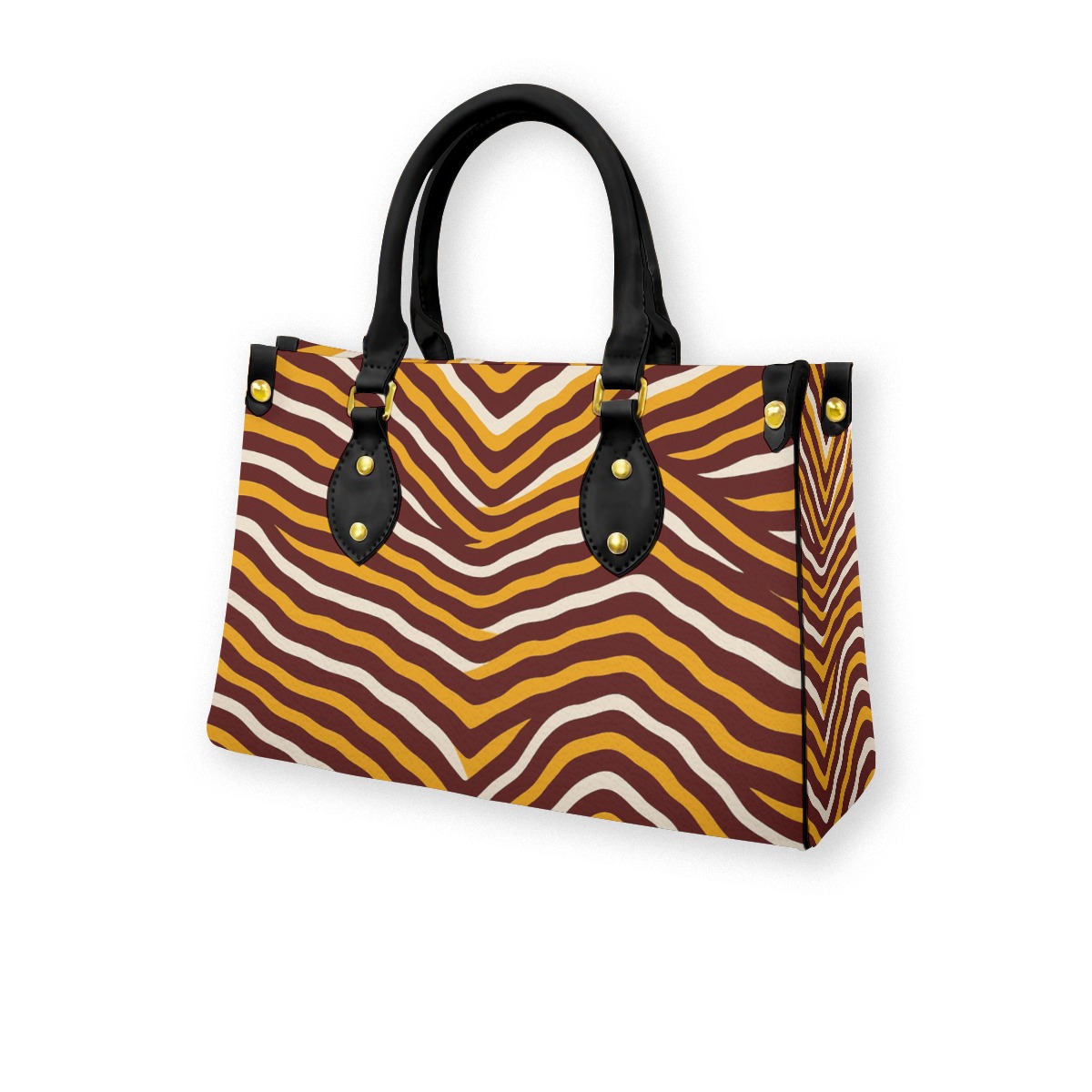 Washington Commanders zubaz Women's Tote Bag With Black Handle - Image 3