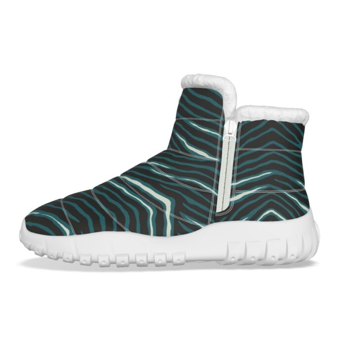 Philadelphia Eagles Zubaz All-Over Print Women's Zip-up Snow Boots - Image 5