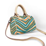Miami Dolphins Zubaz Classic Barrel-Shaped PU Leather Handbag - Image 12