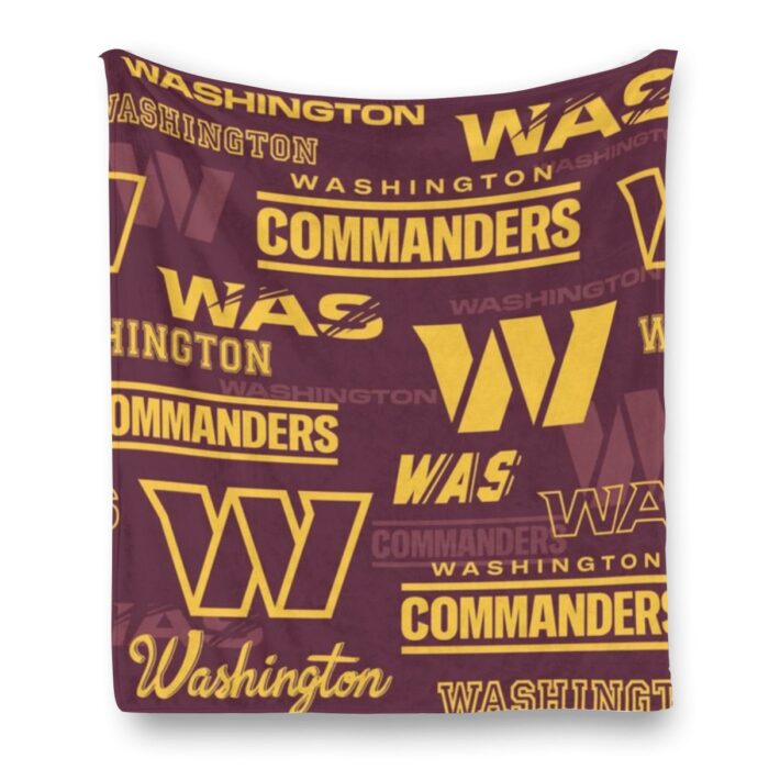 Washington Commanders Flannel Blanket - Image 2