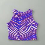 Buffalo Bills Zubaz All-Over Print High-Stretch Short Women's Tank Top