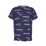 New England Patriots Zubaz All-Over Print Men's Round Neck Short Sleeve T-Shirt