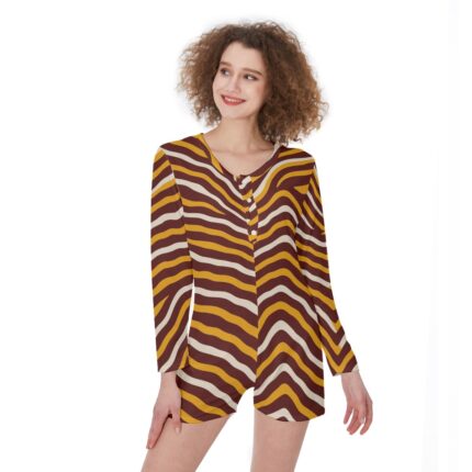 Washington Commanders Zubaz One-Piece Women's Pajamas