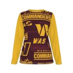 Washington Commanders Women's Oversized T-shirt | 190GSM Cotton