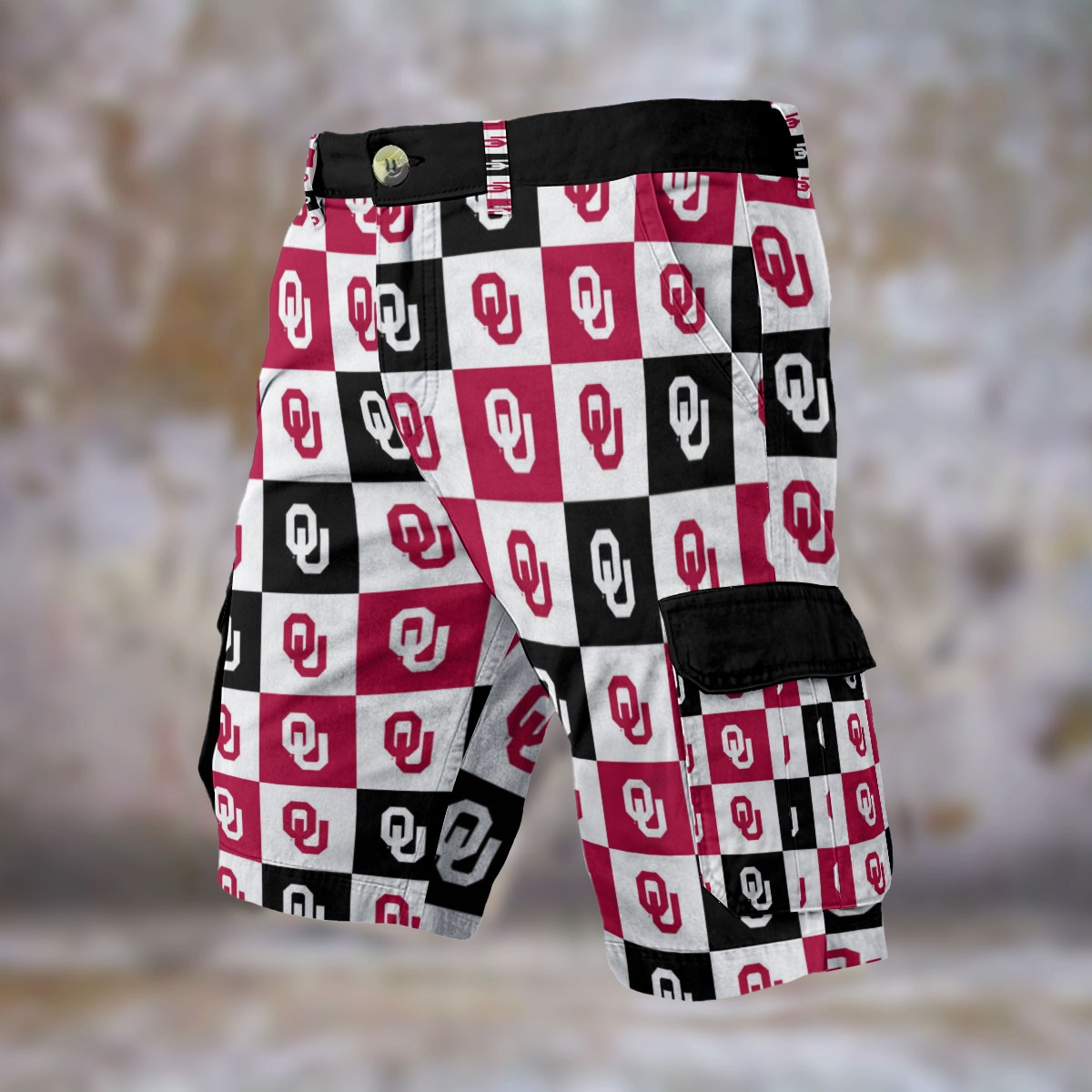 Oklahoma - Sooners University Cargo Shorts - Image 3