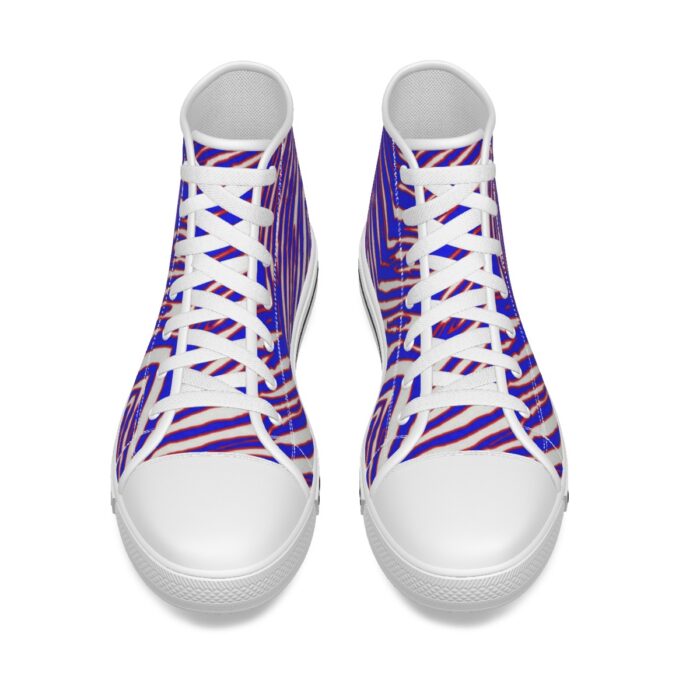 Buffalo Bills Zubaz Men's Canvas Shoes - Image 6