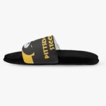 Pittsburgh Steelers Zubaz Men's Velcro Slippers - Image 3