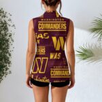 Washington Commanders  Women's Sleeveless Blazer-Style Vest - Image 2