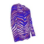 Buffalo Bills Zubaz All-Over Print Men's Raglan Long Sleeve T-shirt  | 190GSM Cotton - Image 3