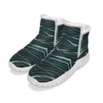 Philadelphia Eagles Zubaz All-Over Print Women's Zip-up Snow Boots - Image 2