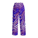 Buffalo Bills Zubaz All-Over Print Unisex Wide Leg Pants | Interlock - Image 2