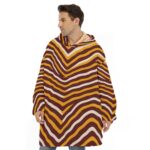Washington Commanders zubaz Unisex Sherpa Fleece Hoodie Blanket - Image 4