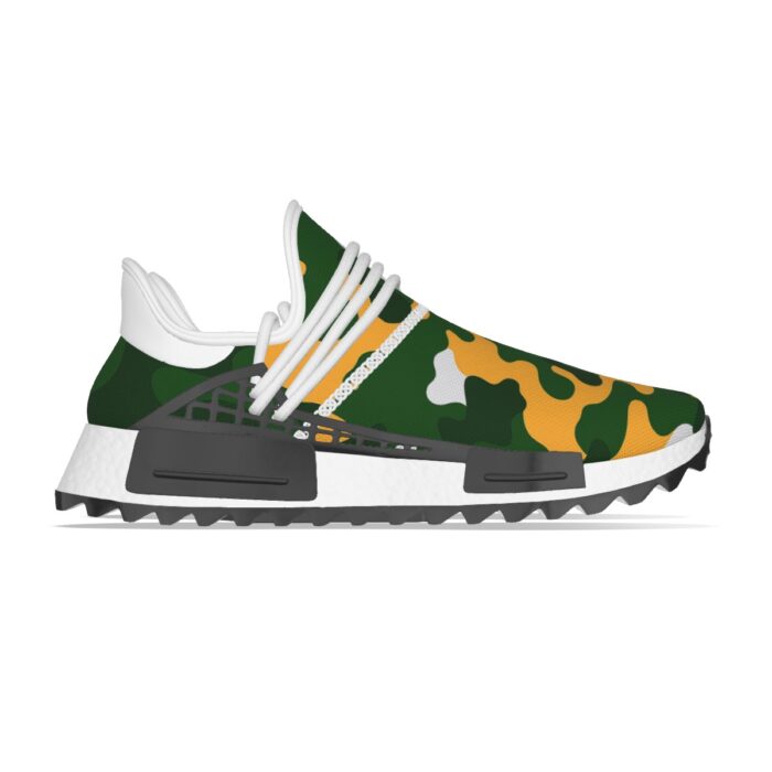 Green Bay Packers All-Over Print Men's Mesh Sneakers - Image 5
