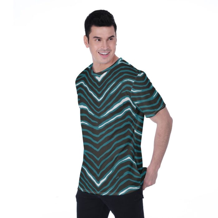 Philadelphia Eagles Zubaz All-Over Print Men's T-shirt | Birdseye - Image 5