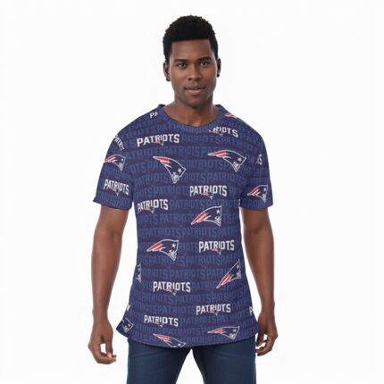 New England Patriots All-Over Print Unisex T-Shirt|220GSM KPO03