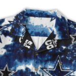 Dallas Cowboys Zubaz All-Over Print Men's Casual Hawaiian Short Sleeve Shirt | 125GSM Cotton - Image 6
