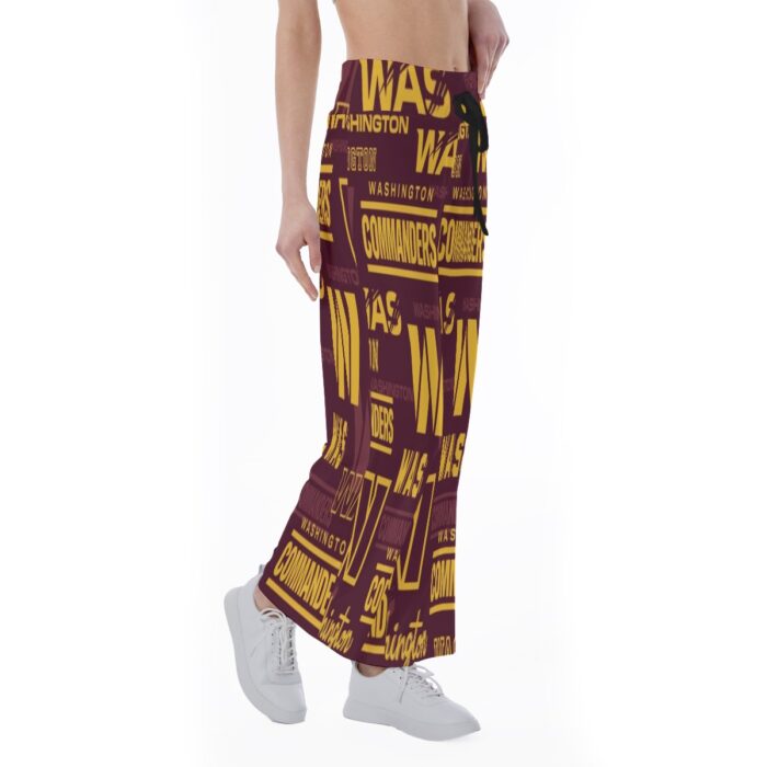 Washington Commanders Women's High-waisted Straight-leg Trousers - Image 3