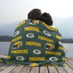 Green Bay Packers Single-Side Printing Flannel Blanket