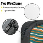 Miami Dolphins Zubaz Simple Canvas Storage Bag Single Printing - Image 5