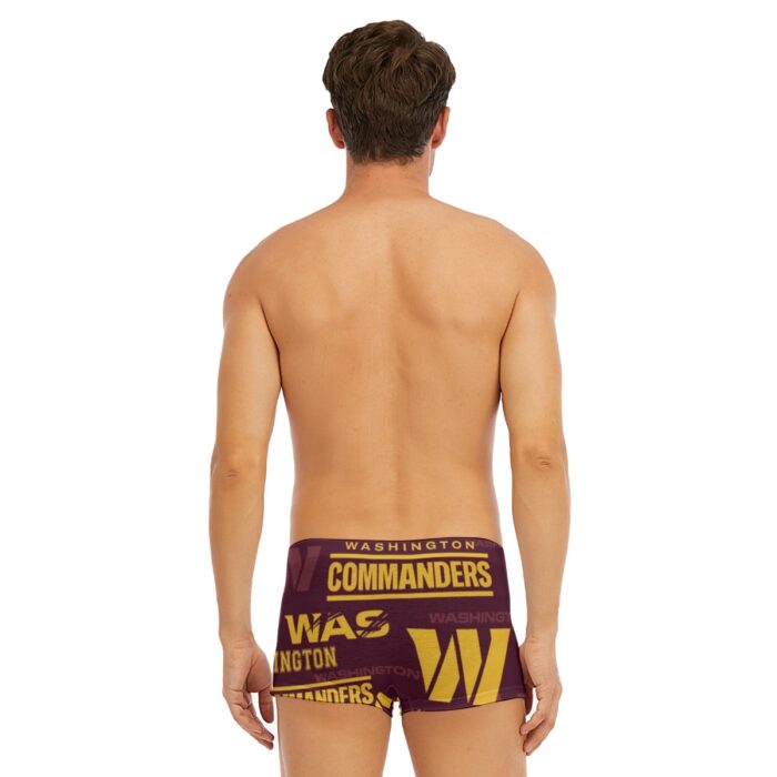 Washington Commanders  Men's Short Boxer Briefs - Image 4