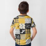 Pittsburgh Steelers Zubaz All-Over Print Kid's T-Shirt