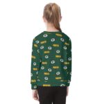 Green Bay Packers All-Over Print Kid's Sweater