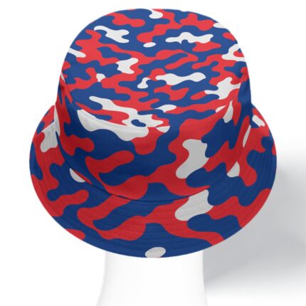 Buffalo Bills Zubaz Double-Side Printing Bucket Hat