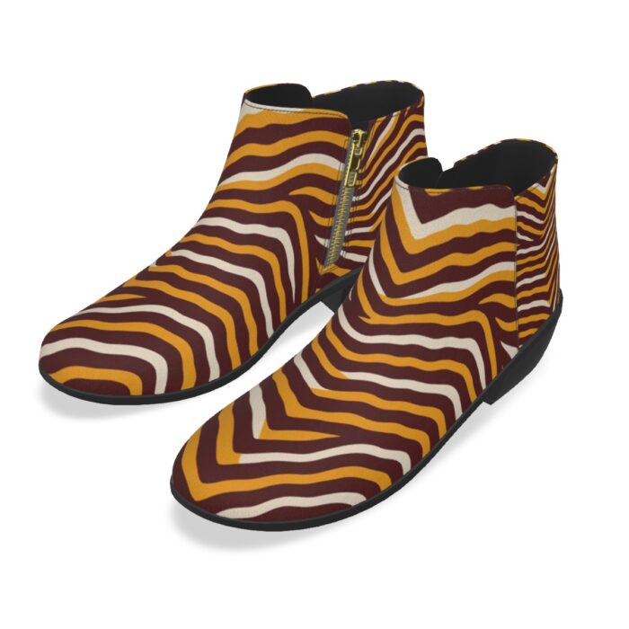 Washington Commanders zubaz Women's Fashion Boots - Image 3
