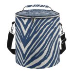 Dallas Cowboys Zubaz Insulated Cylinder Cooler Bag - Image 4