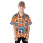 New York Knicks Kid's Hawaiian Vacation Shirt