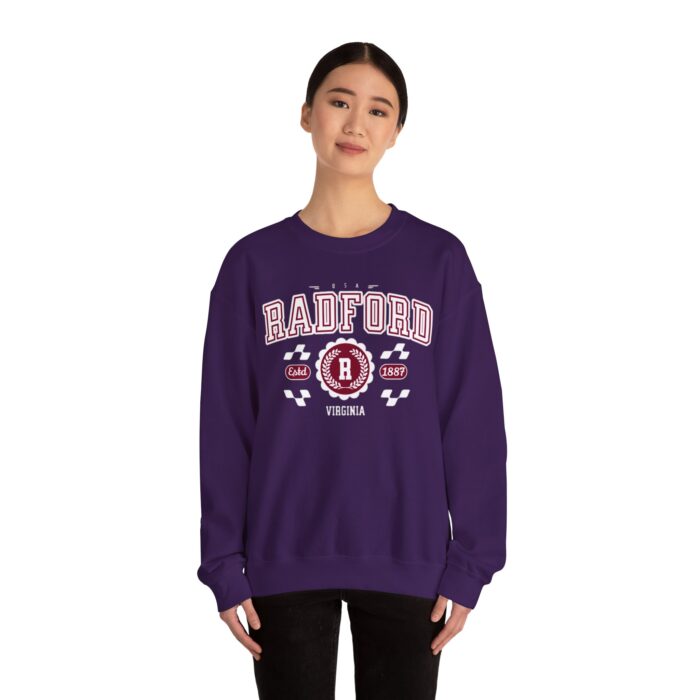 Vintage Radford Virginia VA Vintage Athletic Sports Design varsity pullover sweater  Crewneck Sweatshirt - Image 28