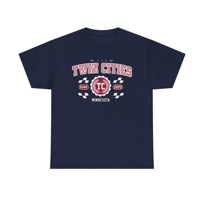 Twin Cities Minnesota Varsity T-Shirt - Classic Athletic Unisex Tee for Men & Women - Image 21