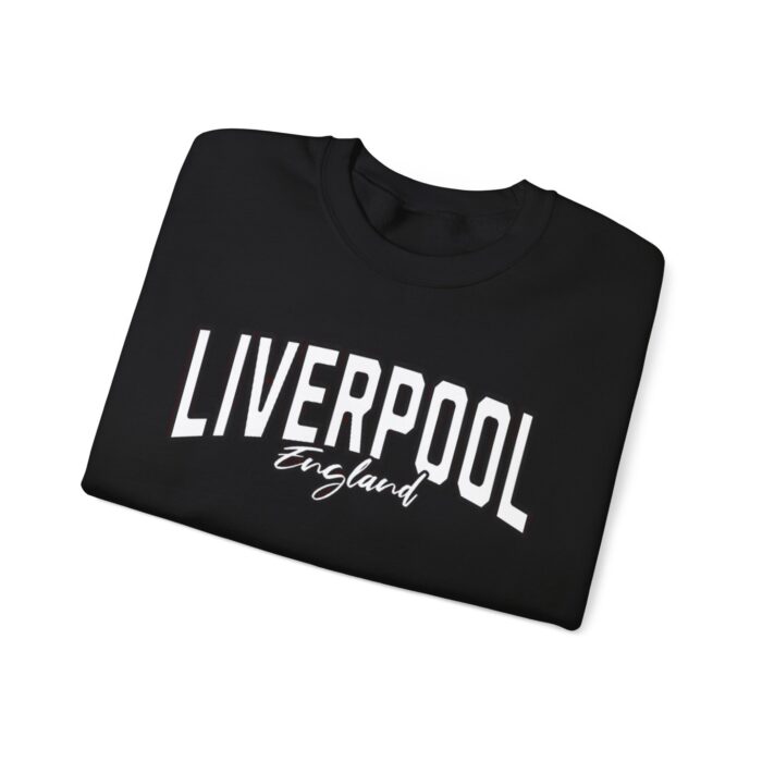 Liverpool England Unisex Crewneck Sweatshirt - Image 3