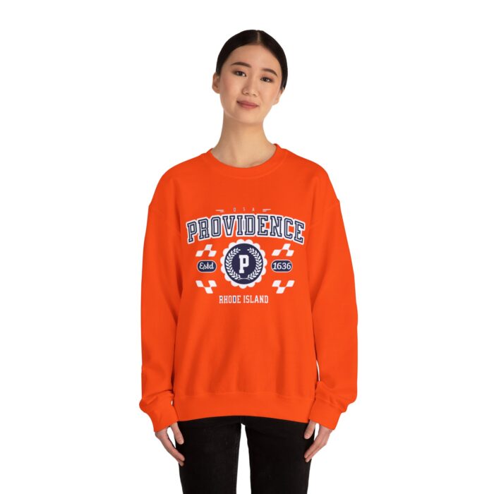 Vintage Providence Rhode Island Athletic Sports Design varsity pullover sweater Crewneck Sweatshirt - Image 8