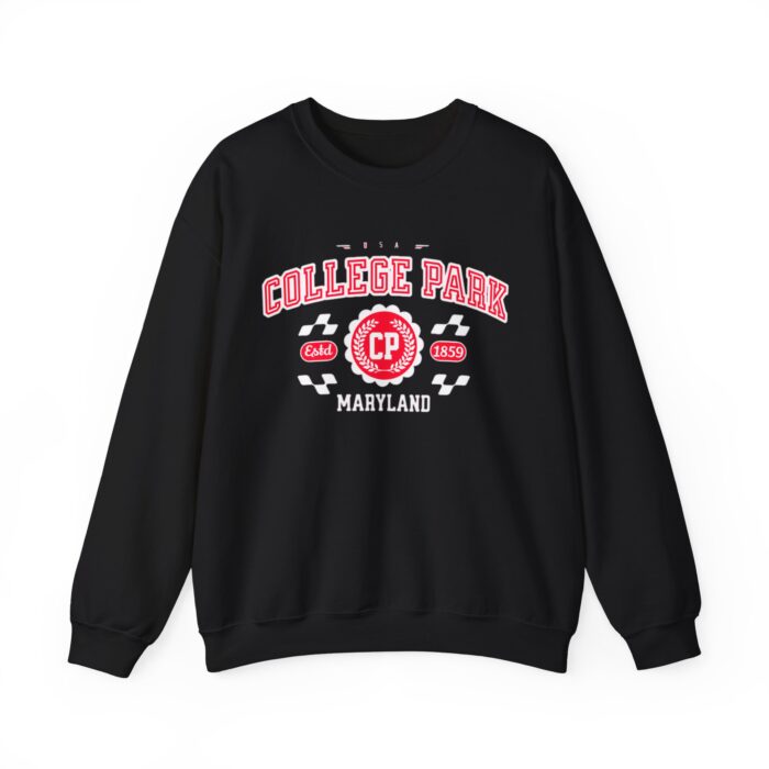 Vintage College Park Maryland Athletic Sports Design varsity sweater Crewneck Sweatshirt - Image 1