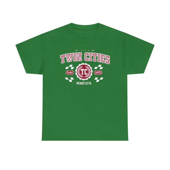 Twin Cities Minnesota Varsity T-Shirt - Classic Athletic Unisex Tee for Men & Women - Image 9